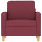 Preview: Sessel Weinrot 60 cm Stoff