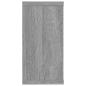 Preview: Wandregale 2 Stk. Grau Sonoma 100x15x30 cm Holzwerkstoff