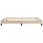 Preview: Bettgestell Cappuccino-Braun 180x200 cm Kunstleder