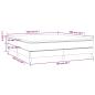 Preview: Boxspringbett mit Matratze Grau 160x200 cm Kunstleder
