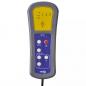 Preview: Massagesessel Elektrisch Taupe Stoff
