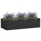 Preview: ARDEBO.de - Büro-Blumenkasten Anthrazit 90x40x23 cm Stahl