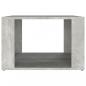 Preview: Nachttisch Betongrau 57x55x36 cm Holzwerkstoff