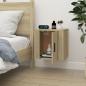 Preview: TV-Wandschrank Sonoma-Eiche 40x34,5x40 cm