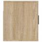 Preview: TV-Wandschrank Sonoma-Eiche 100x34,5x40 cm