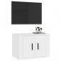 Preview: TV-Wandschrank Weiß 57x34,5x40 cm