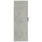 Preview: TV-Wandschrank Betongrau 40x34,5x100 cm