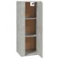 Preview: TV-Wandschrank Betongrau 40x34,5x100 cm