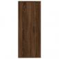 Preview: TV-Wandschrank Braun Eichen-Optik 40x34,5x100 cm