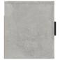 Preview: ARDEBO.de - TV-Wandschrank Betongrau 57x34,5x40 cm