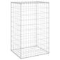 Preview: Gabionenwand mit Abdeckung Verzinkter Stahl 60x50x100 cm