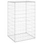 Preview: Gabionenwand mit Abdeckung Verzinkter Stahl 60x50x100 cm