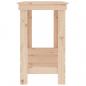 Preview: Werkbank 140x50x80 cm Massivholz Kiefer