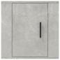 Preview: TV-Wandschrank Betongrau 40x34,5x40 cm