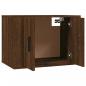 Preview: TV-Wandschrank Braun Eichen-Optik 57x34,5x40 cm