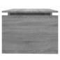 Preview: Couchtisch Grau Sonoma 68x50x38 cm Holzwerkstoff