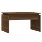 Preview: Couchtisch Braun Eichen-Optik 68x50x38 cm Holzwerkstoff