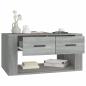 Preview: Couchtisch Grau Sonoma 80x50x40 cm Holzwerkstoff