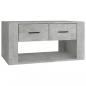 Preview: Couchtisch Betongrau 80x50x40 cm Holzwerkstoff