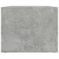 Preview: Couchtisch Betongrau 80x50x40 cm Holzwerkstoff