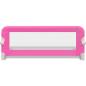 Preview: Kleinkind Sicherheit Bettgitter 102x42 cm Rosa
