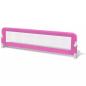 Preview: Kleinkind Sicherheit Bettgitter 150x42 cm Rosa