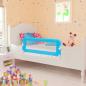 Preview: Kleinkind Sicherheit Bettgitter 102x42 cm Blau