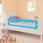 Preview: ARDEBO.de - Kleinkind Sicherheit Bettgitter 150x42 cm Blau