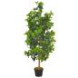 Preview: Künstliche Pflanze Lorbeerbaum mit Topf Grün 120 cm