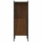 Preview: Bücherregal Braun Eichen-Optik 72x28x77,5 cm Holzwerkstoff