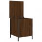Preview: Sitzbank mit Stauraum Braun Eiche 40x42,5x50 cm Holzwerkstoff