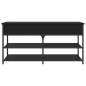 Preview: Schuhbank Schwarz 100x42,5x50 cm Holzwerkstoff