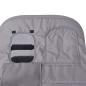 Preview: Zwillingskinderwagen Stahl Grau und Schwarz