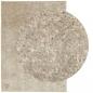 Preview: Teppich ISTAN Hochflor Glänzend Beige 200x280 cm