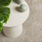 Preview: Teppich ISTAN Hochflor Glänzend Beige Ø 160 cm