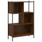 Preview: Bücherregal Braun Eichen-Optik 72x28x109 cm Holzwerkstoff