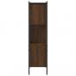 Preview: Bücherregal Braun Eichen-Optik 72x28x109 cm Holzwerkstoff