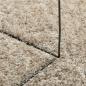 Preview: Teppich ISTAN Hochflor Glänzend Beige Ø 100 cm
