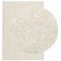 Preview: Teppich ISTAN Hochflor Glänzend Creme 120x170 cm