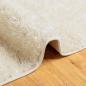 Preview: Teppich ISTAN Hochflor Glänzend Creme 120x170 cm