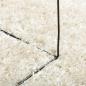 Preview: Teppich ISTAN Hochflor Glänzend Creme 120x170 cm