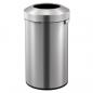 Preview: ARDEBO.de - EKO Abfalleimer Urban 90 L Mattsilbern