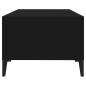 Preview: Couchtisch Schwarz 90x50x36,5 cm Holzwerkstoff