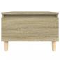 Preview: Beistelltisch Sonoma-Eiche 50x46x35 cm Holzwerkstoff