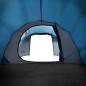 Preview: Tunnelzelt 2 Personen Blau Wasserdicht