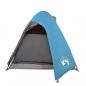 Preview: Kuppel-Campingzelt 2 Personen Blau Wasserdicht