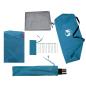 Preview: Kuppel-Campingzelt 2 Personen Blau Wasserdicht