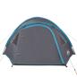 Preview: Kuppel-Campingzelt 4 Personen Blau Wasserdicht