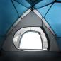 Preview: Kuppel-Campingzelt 4 Personen Blau Wasserdicht