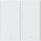 Preview: ARDEBO.de Aqara Smart Wall Switch H1 EU, With Neutral, Double Rocker, weiß (WS-EUK04)